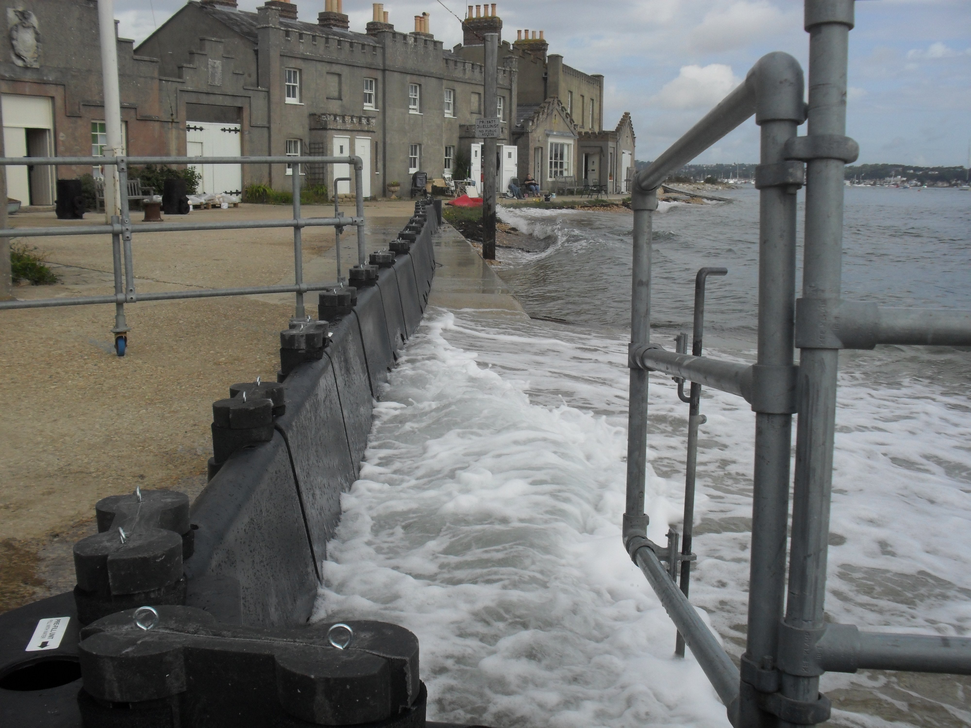 Tidal protection_Brownsea Island & Floodstop